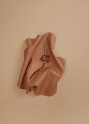 Polene Ziggy Keyring Brune | Norge_P58487