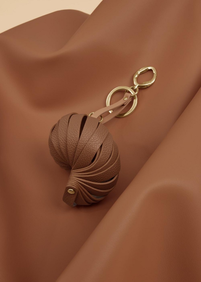 Polene Elis Keyring Brune | Norge_P84535