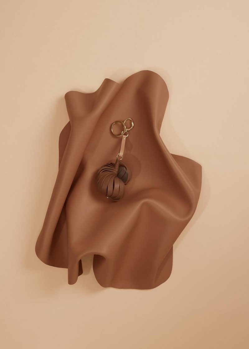 Polene Elis Keyring Brune | Norge_P84535