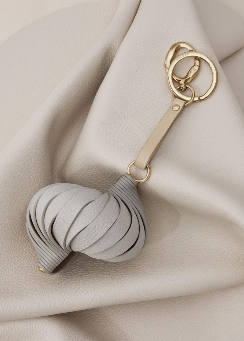 Polene Elis Keyring Hvite | Norge_P76775