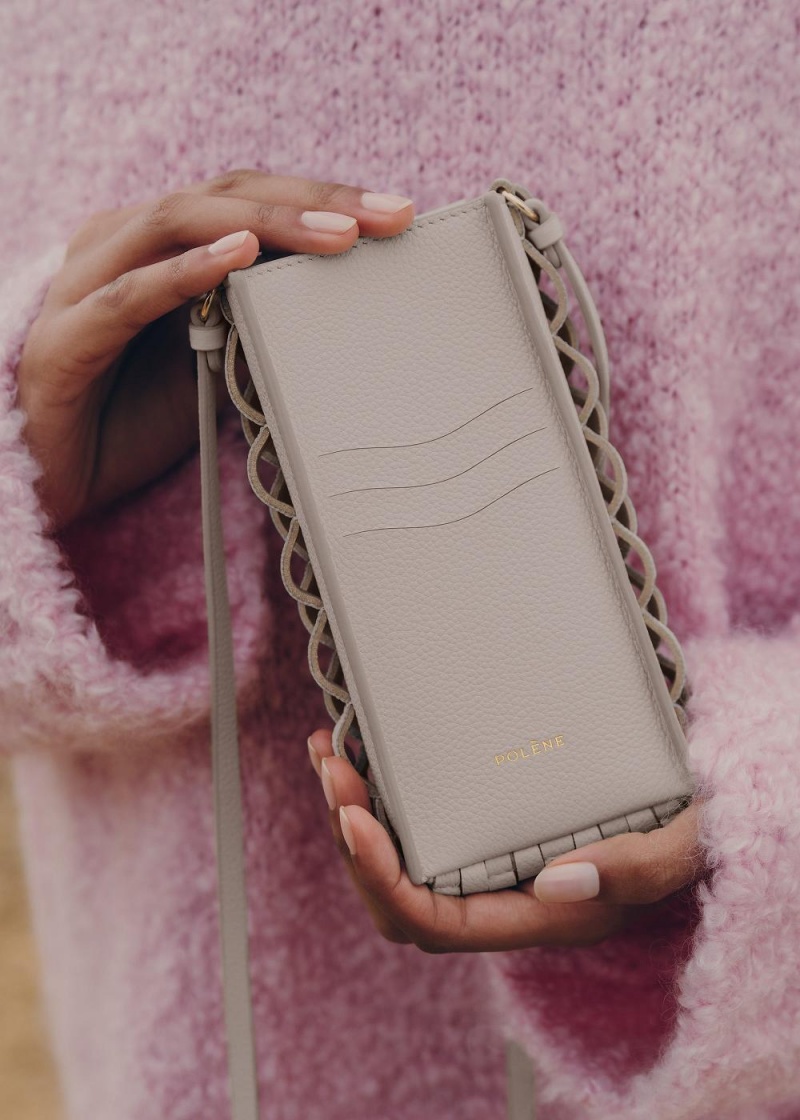 Polene Onda Phone Case Grå | Norge_P19489