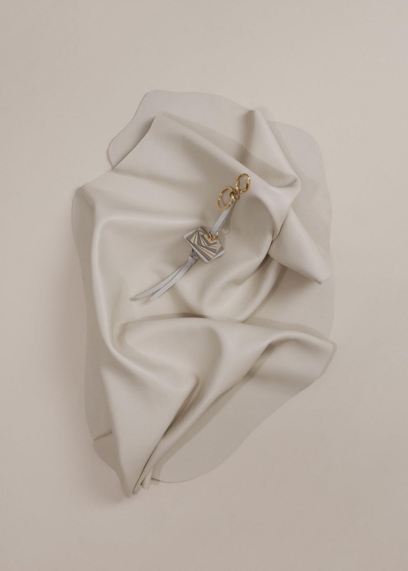 Polene Scala Keyring Hvite | Norge_P53925