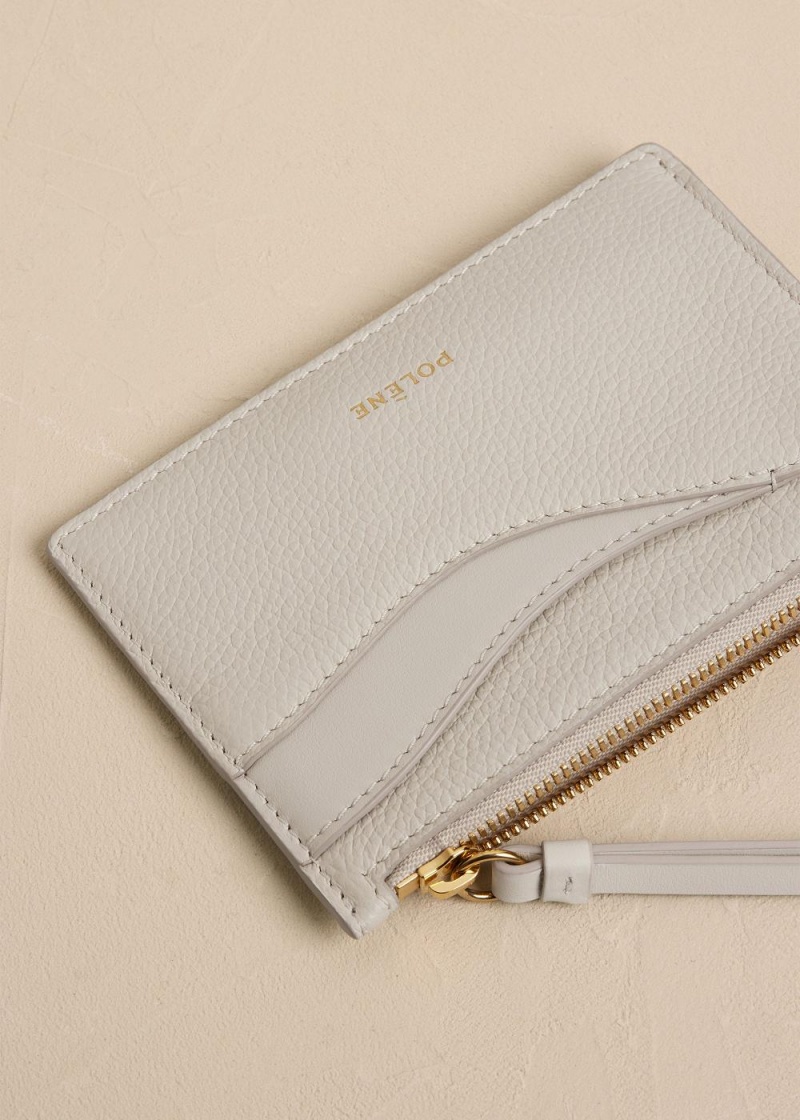 Polene Sierra Mini Pouch Hvite | Norge_P23527