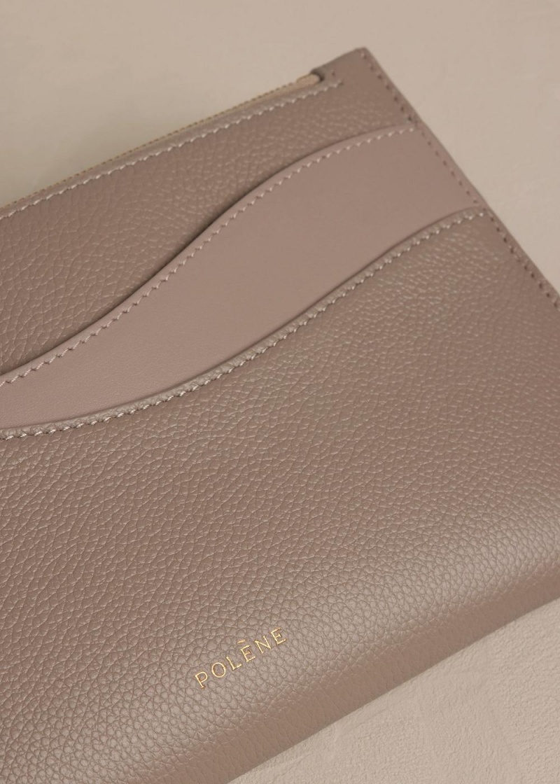 Polene Sierra Pouch Grå Brune | Norge_P41789