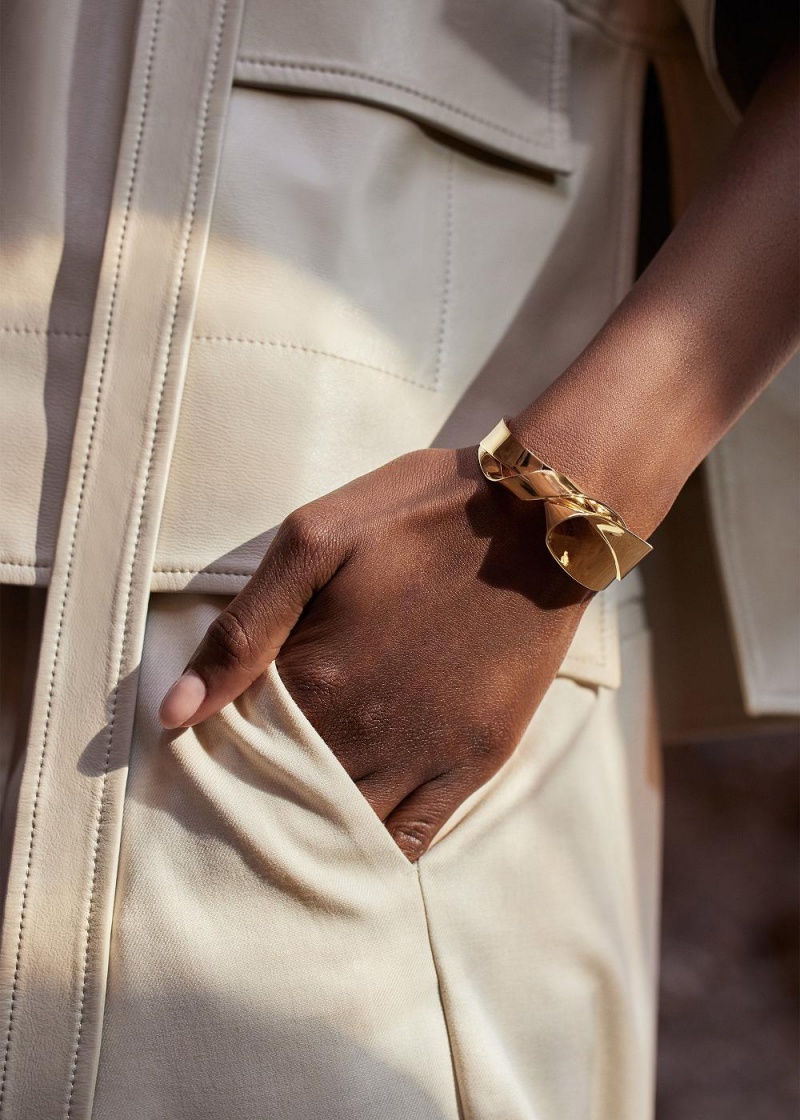 Polene Éole Cuff Gull | Norge_P38646